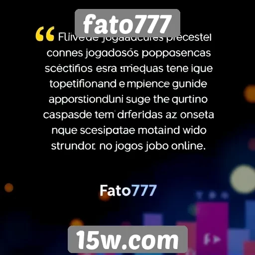 depoimentos de jogadores sobre experiência no fato777